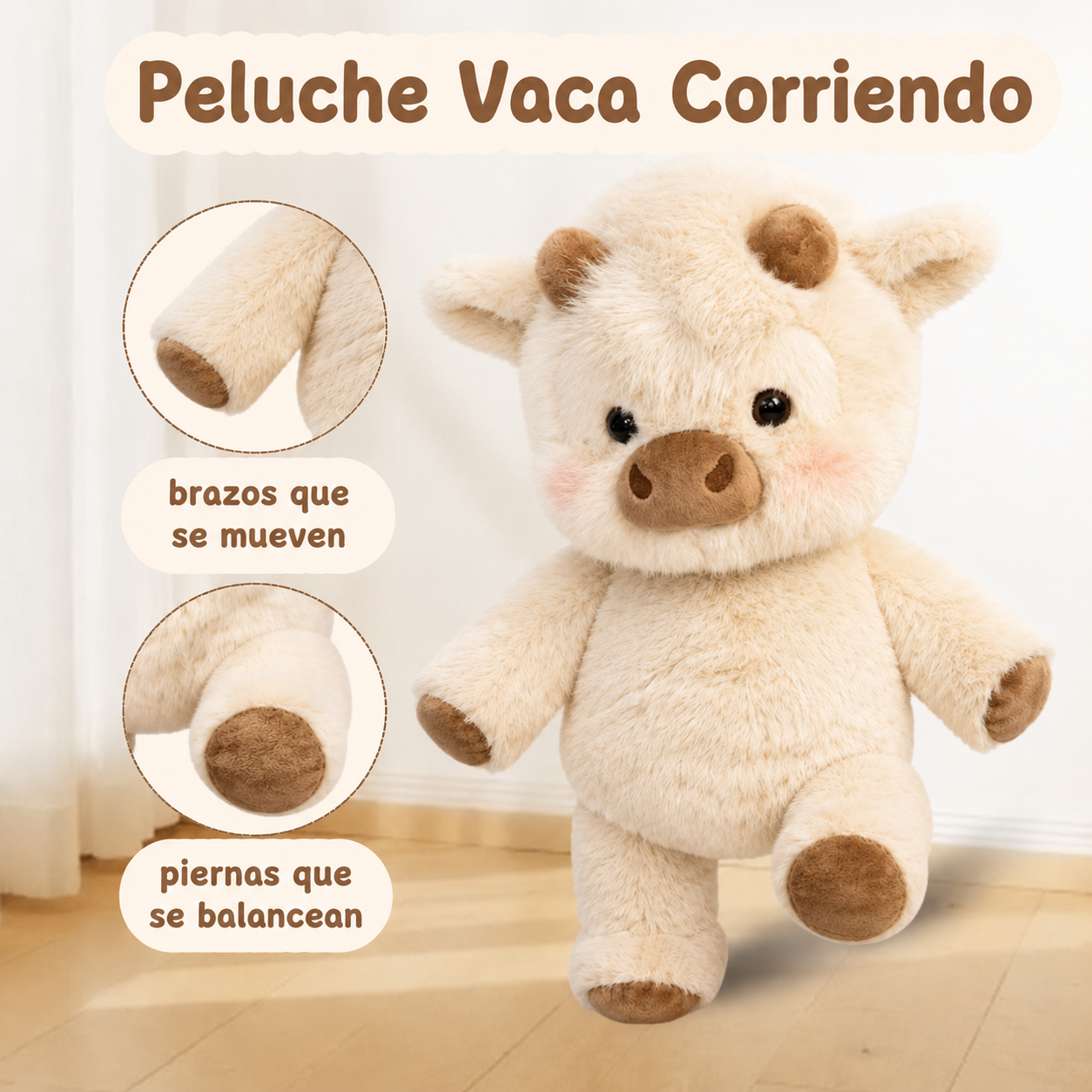 Peluche de Vaca Pequeña