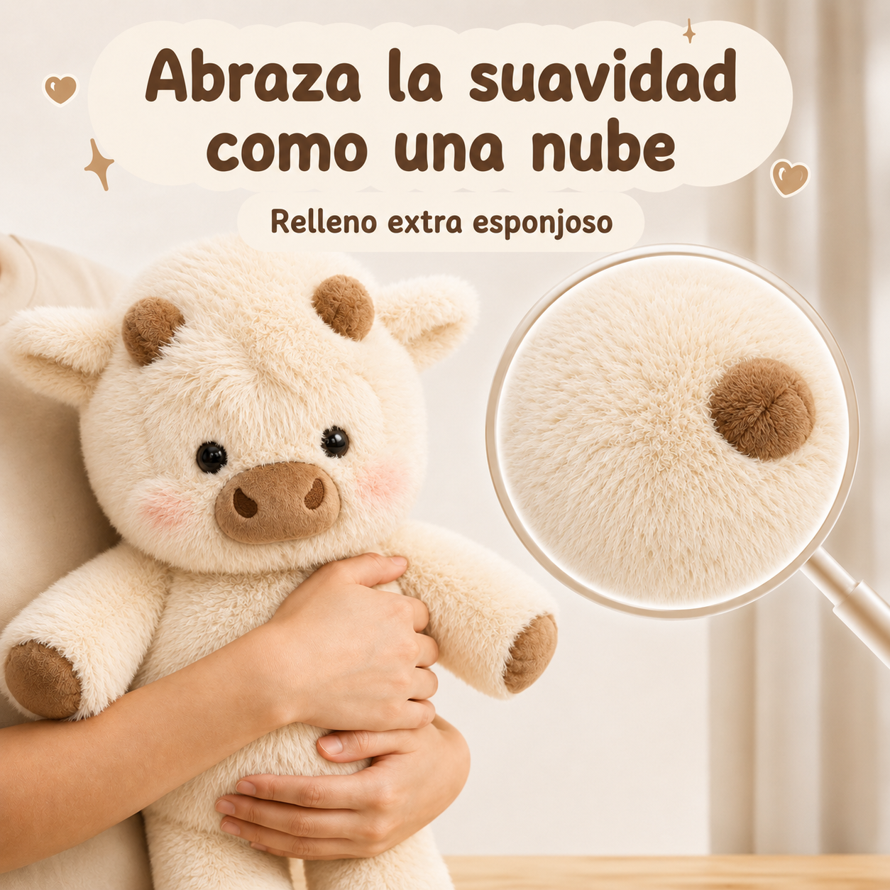 Peluche de Vaca Pequeña